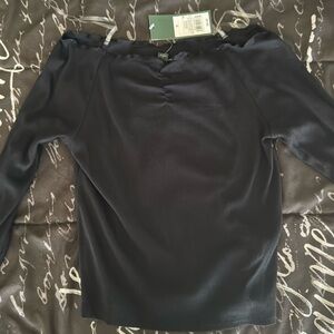 Long sleeve black shirt